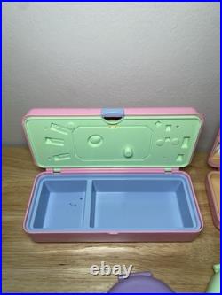 Large Collection Of Vintage Polly Pocket Lot 1989-1992 With Figures & Animals