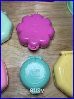 Large Collection Of Vintage Polly Pocket Lot 1989-1992 With Figures & Animals