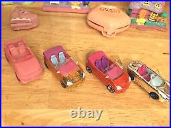 Large Lot BLUEBIRD Polly Pocket Compacts Houses People Disney Castle Cars
