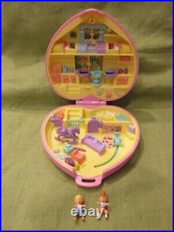 Large Vintage 90s Bluebird POLLY POCKET My Secret Fairy Tales House Compact Lot