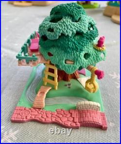 Large lot- 11 Vintage Polly Pockets Pollyville Houses and Playsets Large lot- 11 Vintage Polly Pockets Pollyville Houses and Playsets