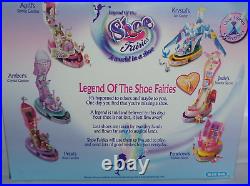 Legend Of The SHOE FAIRIES Krystal's Ice Secret Polly Pocket Vintage Blue Box