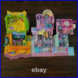 Lot Of 10 Vintage 1990s Bluebird Toys Polly Pocket Houses Only