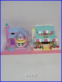 Lot Of 10 Vintage Polly Pocket Blue Bird HOUSES 1993
