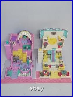 Lot Of 10 Vintage Polly Pocket Blue Bird HOUSES 1993