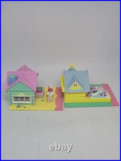 Lot Of 10 Vintage Polly Pocket Blue Bird HOUSES 1993