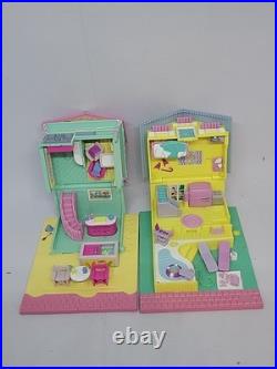 Lot Of 10 Vintage Polly Pocket Blue Bird HOUSES 1993