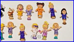 Lot Of 13 Vintage Polly Pocket Doll Figures Replacement MIX Lot Dolls Figure