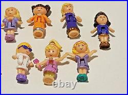 Lot Of 13 Vintage Polly Pocket Doll Figures Replacement MIX Lot Dolls Figure