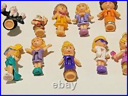 Lot Of 13 Vintage Polly Pocket Doll Figures Replacement MIX Lot Dolls Figure