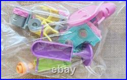 Lot Of 380+pc Polly Pocket Dolls, Clothes, Shoes, Furniture & Acc