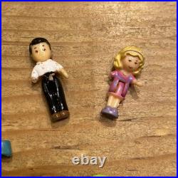 Lot Of 4 Vintage Polly Pocket Pollyville Buildings Bluebird 31 People Pets Acces