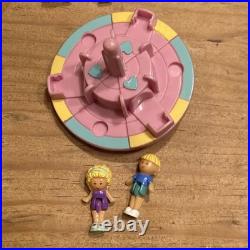 Lot Of 4 Vintage Polly Pocket Pollyville Buildings Bluebird 31 People Pets Acces