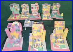 Lot Of 9 Used Polly Pocket Rabbit Houses 1993 Bluebird Pets Cafe Toys Mix Lot Of 9 Used Polly Pocket Rabbit Houses 1993 Bluebird Pets Cafe Toys Mix