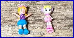 Lot Of Vintage And Current Polly Pocket 1990's 2000 Bluebird Figures Lot Of Vintage And Current Polly Pocket 1990's 2000 Bluebird Figures