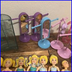Lot Of Vintage Polly Pocket Dolls Collectible 50 Dolls 15 Accessories
