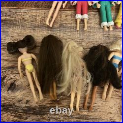 Lot Of Vintage Polly Pocket Dolls Collectible 50 Dolls 15 Accessories