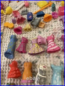 Lot VTG Polly Pocket Dolls Figures Clothing Accessories Furniture Cars 200+ Lot VTG Polly Pocket Dolls Figures Clothing Accessories Furniture Cars 200+