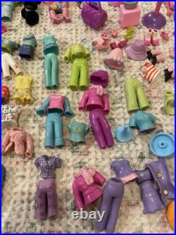 Lot VTG Polly Pocket Dolls Figures Clothing Accessories Furniture Cars 200+ Lot VTG Polly Pocket Dolls Figures Clothing Accessories Furniture Cars 200+