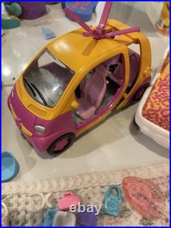 Lot VTG Polly Pocket Dolls Figures Clothing Accessories Furniture Cars 200+ Lot VTG Polly Pocket Dolls Figures Clothing Accessories Furniture Cars 200+