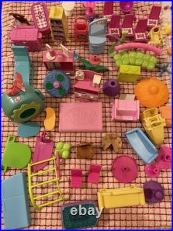 Lot VTG Polly Pocket Dolls Figures Clothing Accessories Furniture Cars 200+ Lot VTG Polly Pocket Dolls Figures Clothing Accessories Furniture Cars 200+