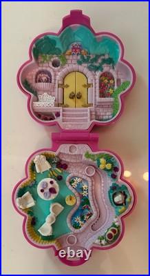 Lot of 5 Vintage 1989-1996 Polly Pocket Bluebird Compacts and 6 Mixed Figurines
