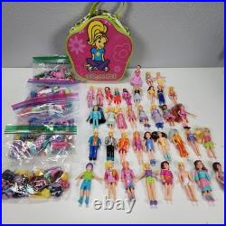 Lot of Polly Pocket Vintage Dolls Girls, Boys, and Accessories Mega Collection