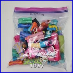Lot of Polly Pocket Vintage Dolls Girls, Boys, and Accessories Mega Collection