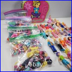 Lot of Polly Pocket Vintage Dolls Girls, Boys, and Accessories Mega Collection