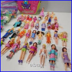 Lot of Polly Pocket Vintage Dolls Girls, Boys, and Accessories Mega Collection