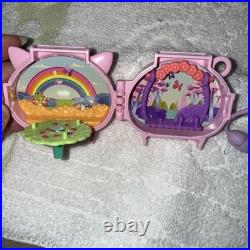 Lot of Vintage Bluebird Polly Pocket Houses Compacts withdolls & more 90's