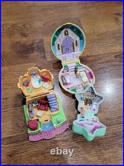 Lot of Vintage Polly Pocket Bluebird Figure And Accessories