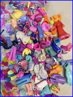 MASSIVE Vintage Y2K Polly Pocket-Lot of 30 + Dolls & Pets + Vehicles & Clothes