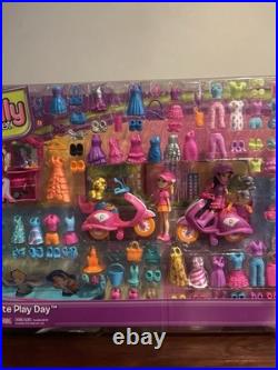 Mattel (2012) Polly Pocket Ultimate Play Day X8891 150+ Pieces Brand New Rare