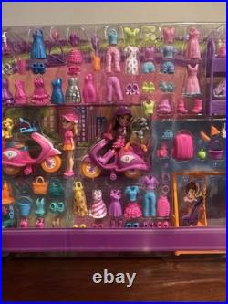Mattel (2012) Polly Pocket Ultimate Play Day X8891 150+ Pieces Brand New Rare