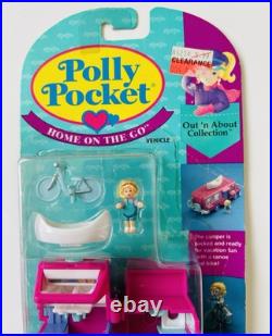 Mattel Polly Pocket Home on the Go Vehicle Playset Vintage 1994 #11969