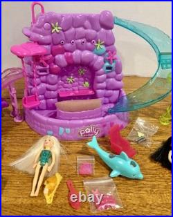 Mattel VTG 2005 Polly Pocket Fountain Falls Water Park Playset Dolls/Accessories