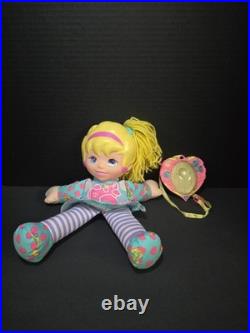 Mattel Vintage Polly Pocket 1995 Bluebird Toys Soft Huggable Friend Polly Doll