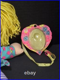 Mattel Vintage Polly Pocket 1995 Bluebird Toys Soft Huggable Friend Polly Doll