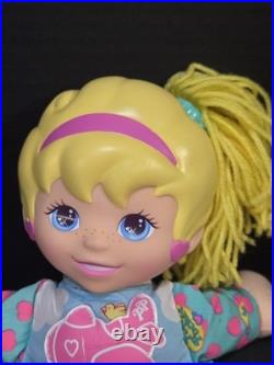 Mattel Vintage Polly Pocket 1995 Bluebird Toys Soft Huggable Friend Polly Doll