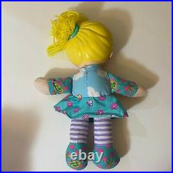 Mattel Vintage Polly Pocket 1995 Bluebird Toys Soft Huggable Friend Polly Doll
