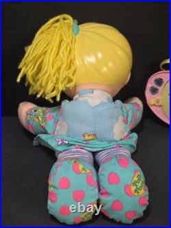 Mattel Vintage Polly Pocket 1995 Bluebird Toys Soft Huggable Friend Polly Doll