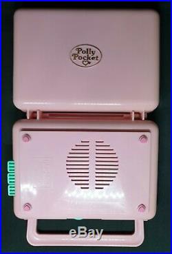 NEAR COMPLETE! 1989 Vintage Polly Pocket Bowling Alley Cassette Player RARE
