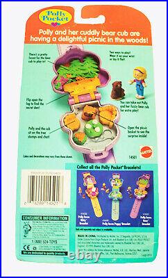 NEW Polly Pocket Polly Loves Bear SEALED 1995 Mattel/Bluebird Toys
