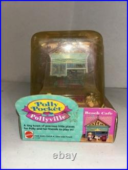 NEW Vintage 1994 Polly Pocket Pollyville Beach Cafe Playset
