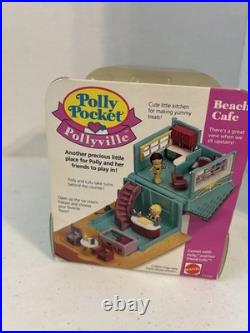 NEW Vintage 1994 Polly Pocket Pollyville Beach Cafe Playset