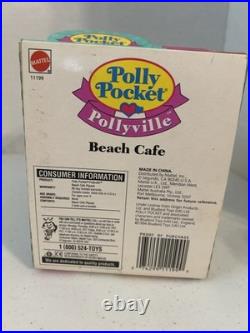 NEW Vintage 1994 Polly Pocket Pollyville Beach Cafe Playset