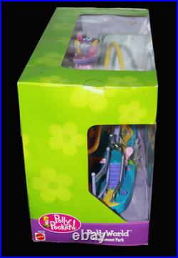 NEW! Vintage 2002 Polly Pocket PollyWorld Amusement Park, Dolls Loose, Box Wear NEW! Vintage 2002 Polly Pocket PollyWorld Amusement Park, Dolls Loose, Box Wear