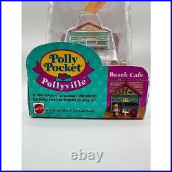 NEW Vintage Bluebird 1993 Polly Pocket Beach Cafe / Beach Holiday New In Box