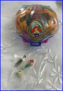 NEW Vintage The Little Mermaid Polly Pocket Compact Bluebird Complete